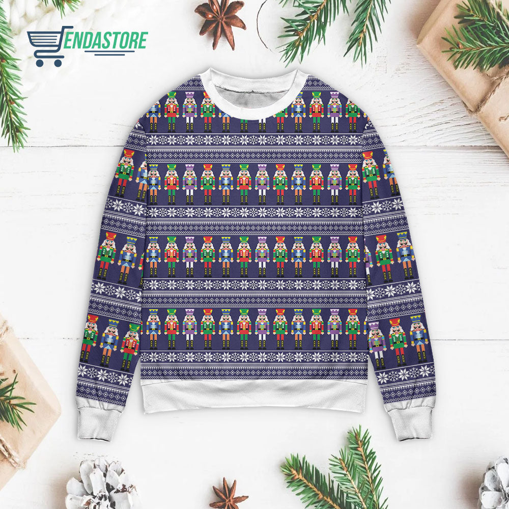 Son of a nutcracker 3D Christmas Sweater - Holiday Gift product image 3