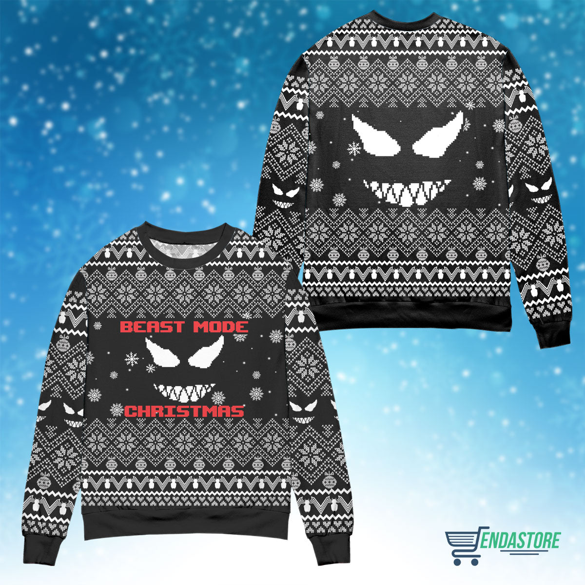 Voltron 3D Ugly Christmas Sweater - Holiday Gift product image 4