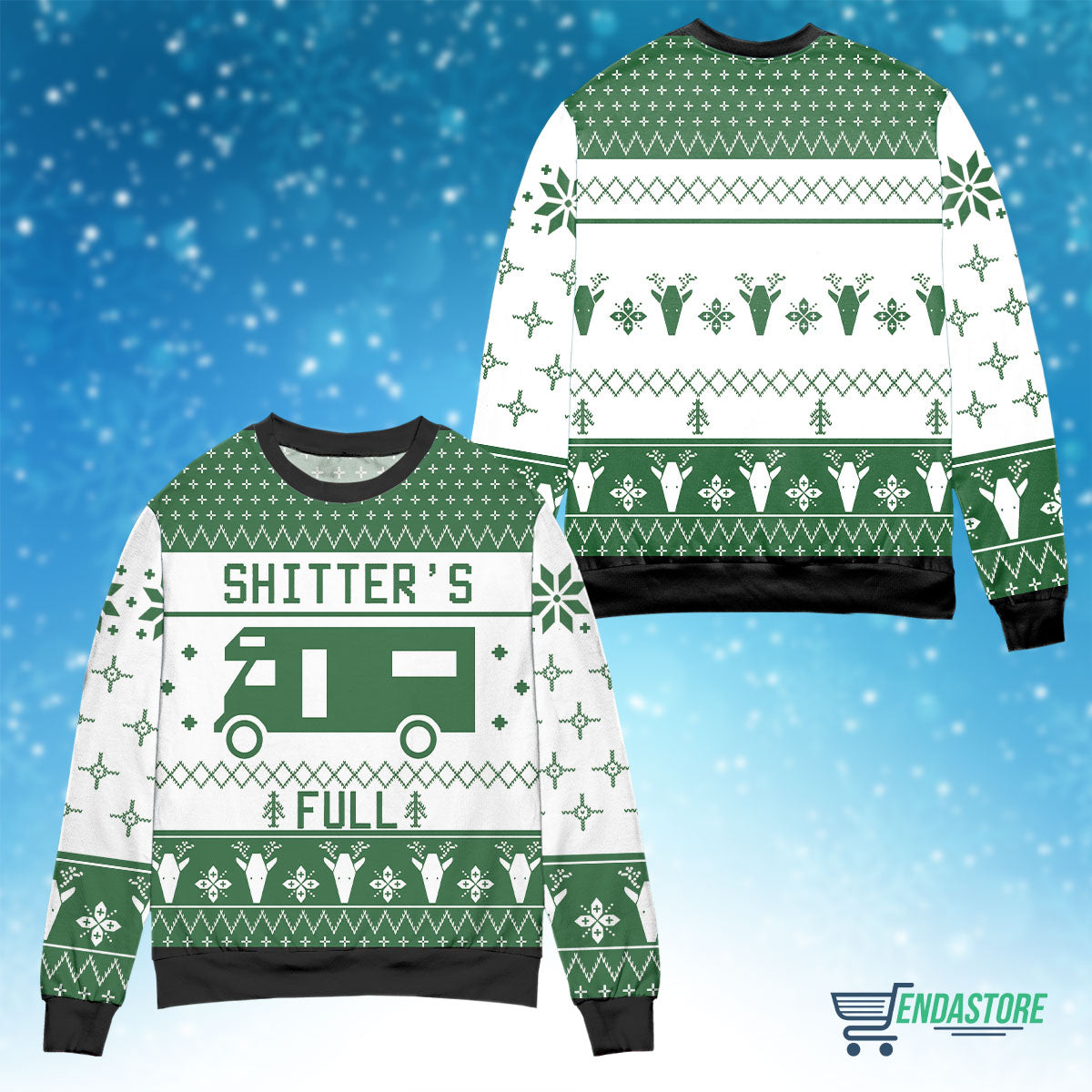 Shitter’s full 3D Christmas Sweater - Holiday Gift product image 4