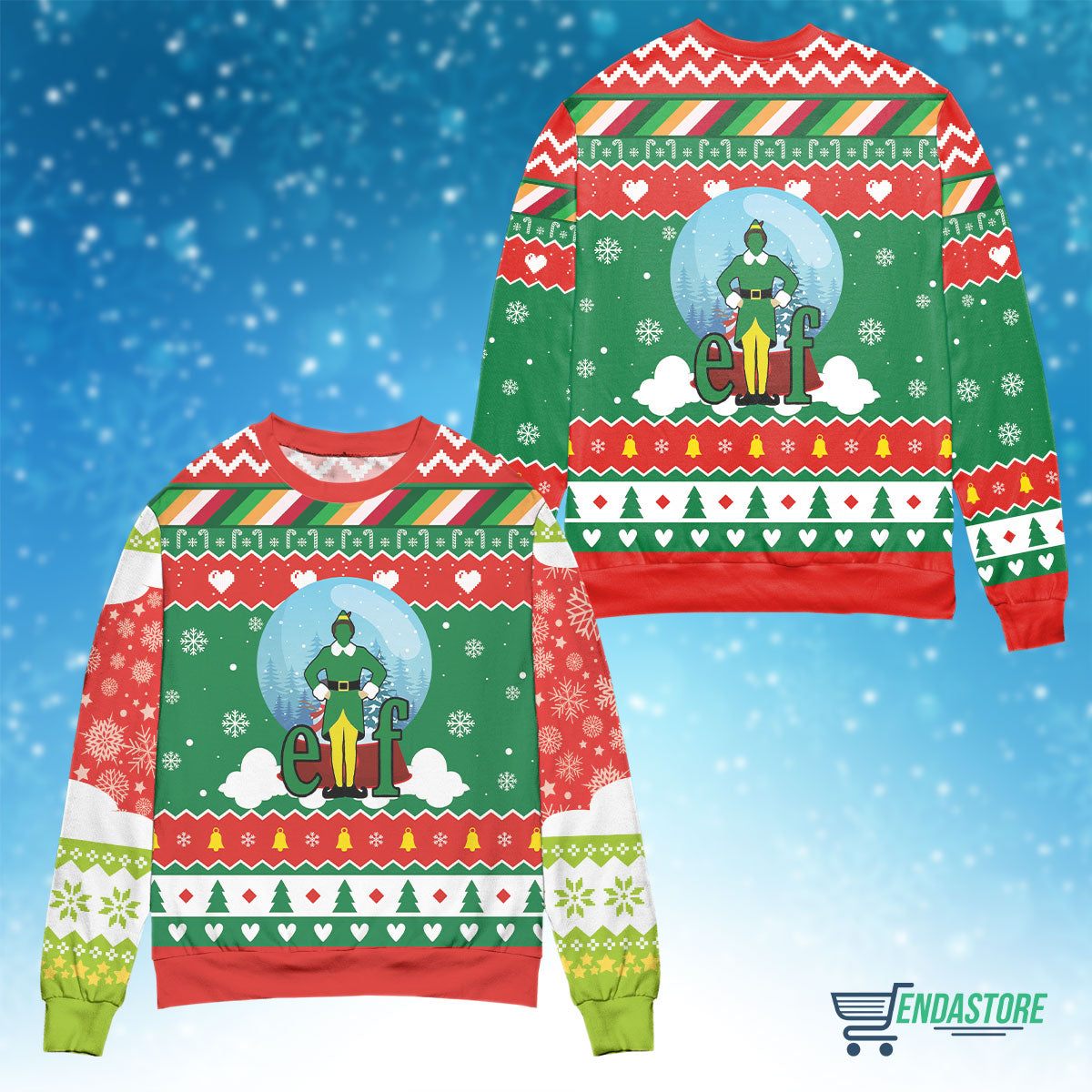 Elf 3D Christmas Sweater - Holiday Gift product image 4