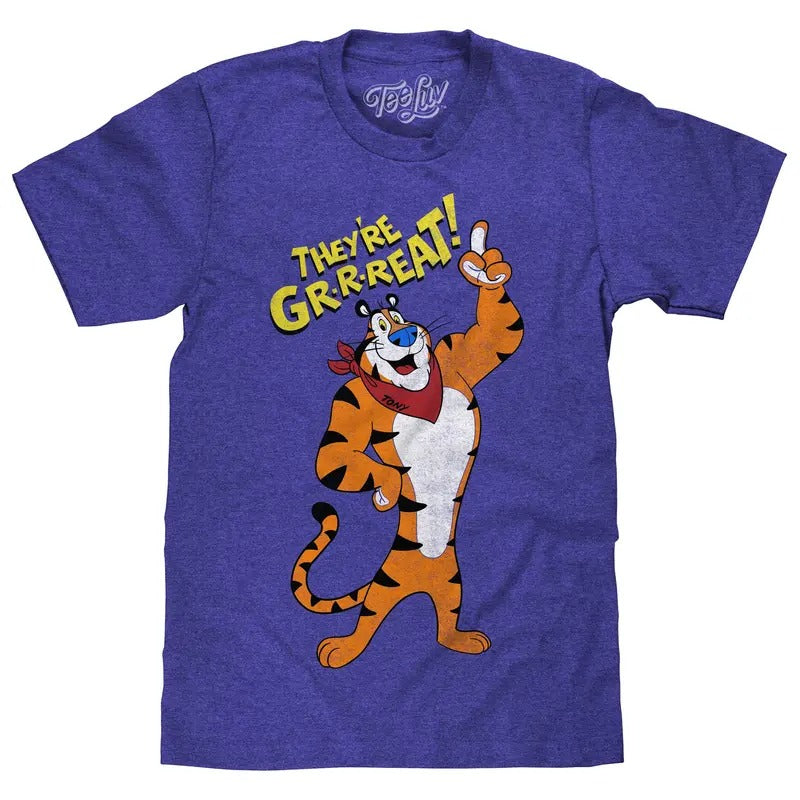 Frosted Flakes Tony Tiger Royal Blue - Adult & Kids T-Shirts, Sweatshirts & Hoodies apparel design preview 1