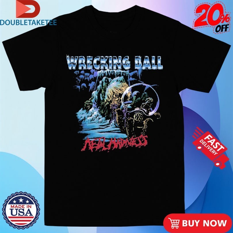 Frozen Soul Wrecking Ball Metal Madness GLobe - Adult & Kids T-Shirts, Sweatshirts & Hoodies apparel design preview 1