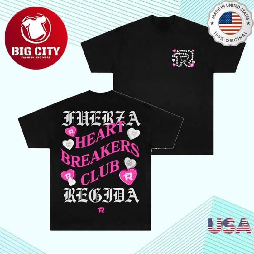 Fuerza Regida Heartbreakers Two Sided - Adult & Kids T-Shirts, Sweatshirts & Hoodies apparel design preview 1