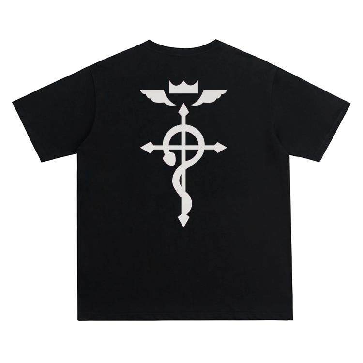 Fullmetal Alchemist "Symbolic Emblem" Vintage Anime - Adult & Kids T-Shirts, Sweatshirts & Hoodies apparel design preview 1