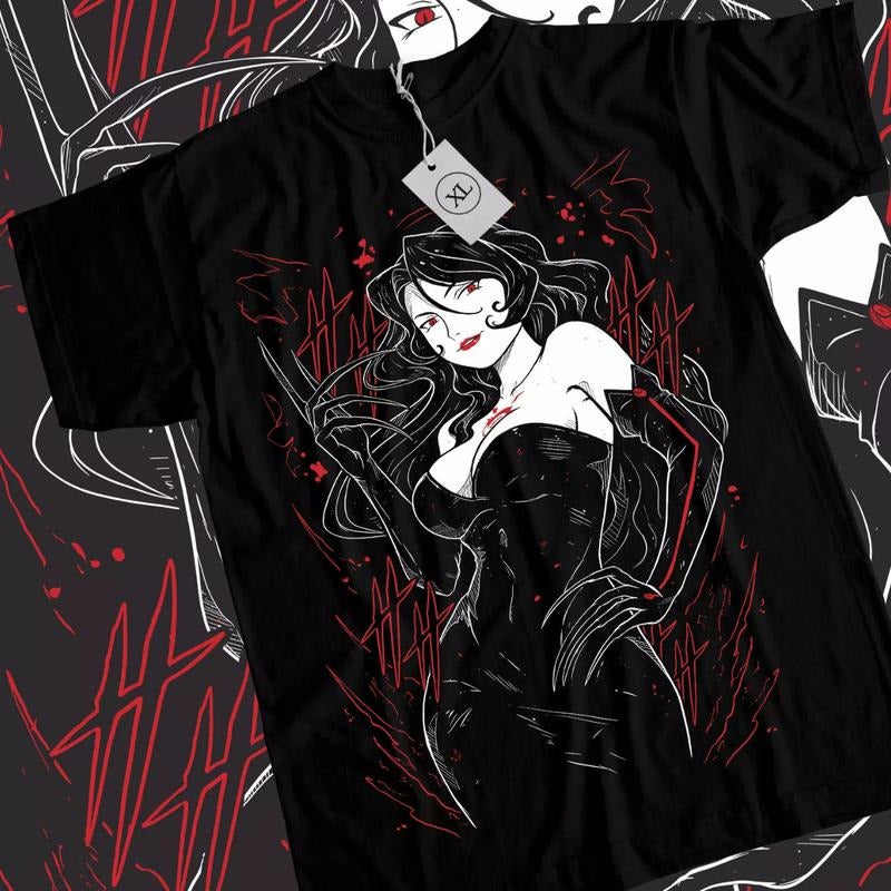 Fullmetal Alchemist Anime Lust Kawaii Girl Waifu - Adult & Kids T-Shirts, Sweatshirts & Hoodies apparel design preview 1