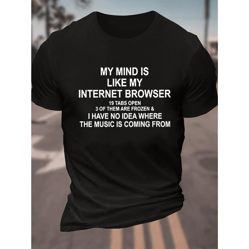 [Fun Comfortable 100% Cotton "My Mind Is Like - Adult & Kids T-Shirts, Sweatshirts & Hoodies apparel design preview 1