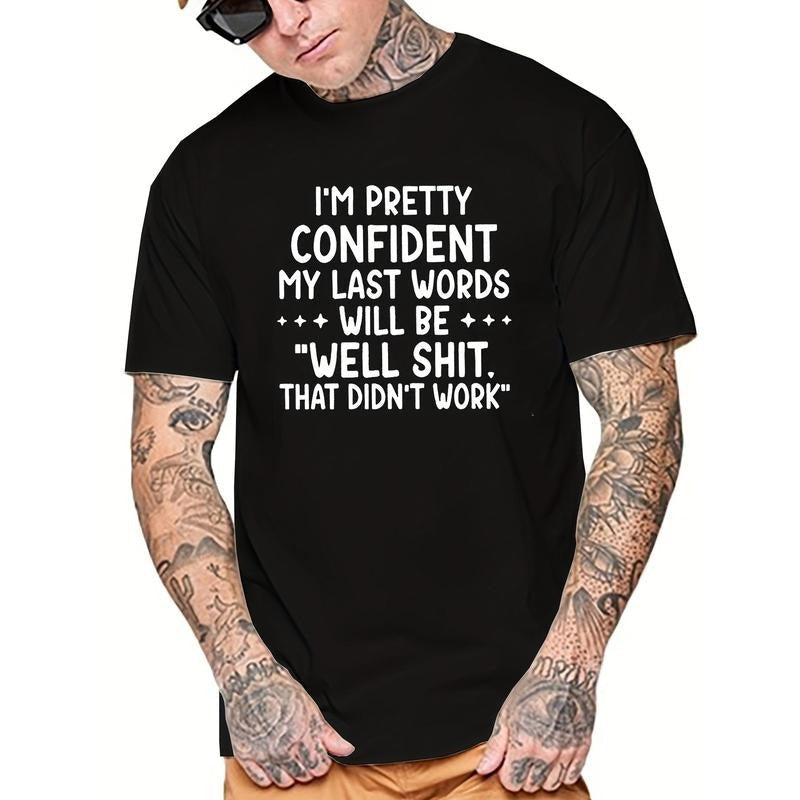 Funny 'That Didn'T Work' Print Casual Short Sleeve - Adult & Kids T-Shirts, Sweatshirts & Hoodies apparel design preview 1