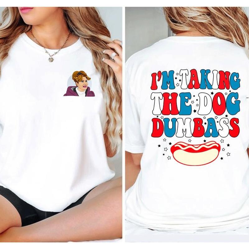 Funny 4th July Hot Dog Lover You Like Makes Me Want - Adult & Kids T-Shirts, Sweatshirts & Hoodies apparel design preview 1