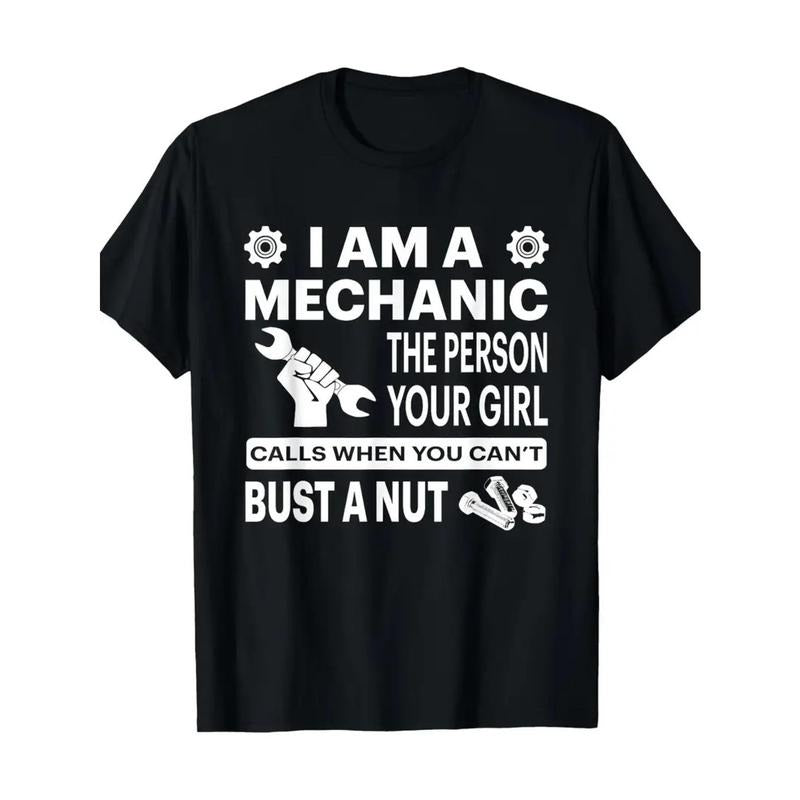 Funny Auto Mechanic Dad Joke Grease Monkey Handyman - Adult & Kids T-Shirts, Sweatshirts & Hoodies apparel design preview 1