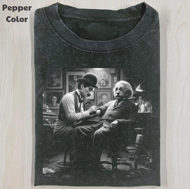 Funny Character Vintage Tramp Tattoo Albert Meme - Adult & Kids T-Shirts, Sweatshirts & Hoodies apparel design preview 1
