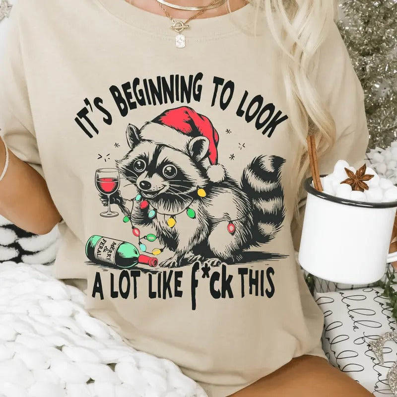 Funny 'S Beginning Lot Like Fck This Casual Fall - Adult & Kids T-Shirts, Sweatshirts & Hoodies apparel design preview 1