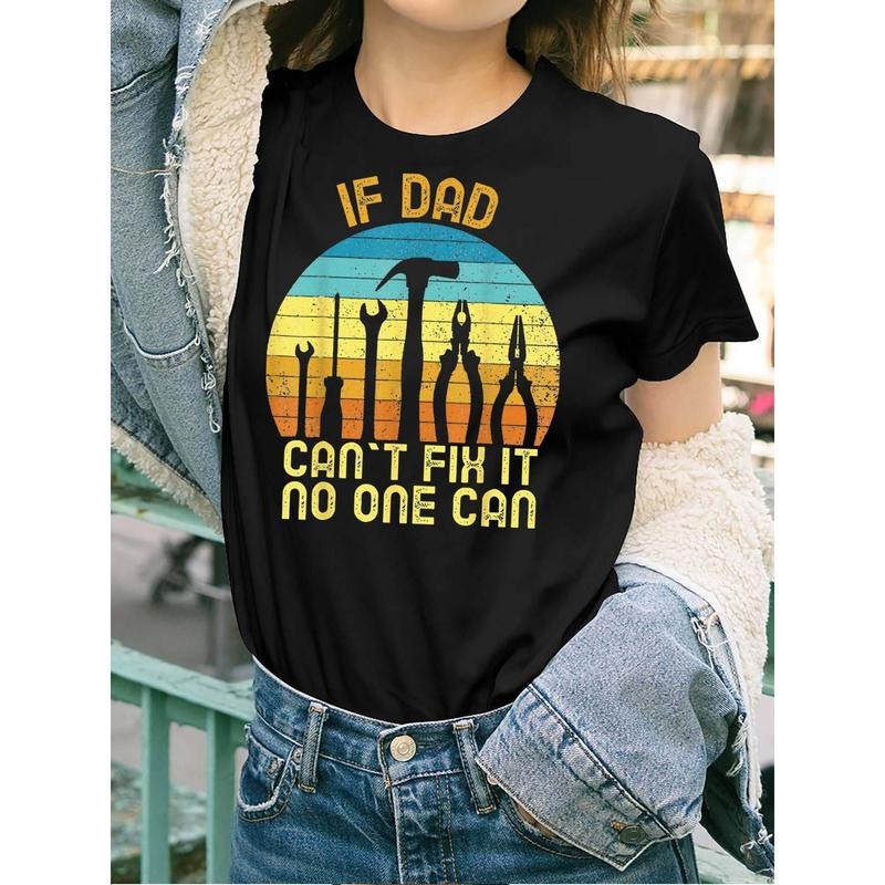 Funny Dad Handyman Humor "If Can'T Fix No One Can" - Adult & Kids T-Shirts, Sweatshirts & Hoodies apparel design preview 1