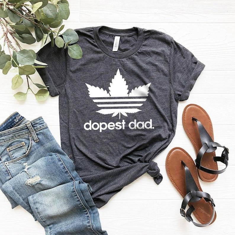 Funny Dad Marijuana Dopest Cannabis Weed 420 - Adult & Kids T-Shirts, Sweatshirts & Hoodies apparel design preview 1