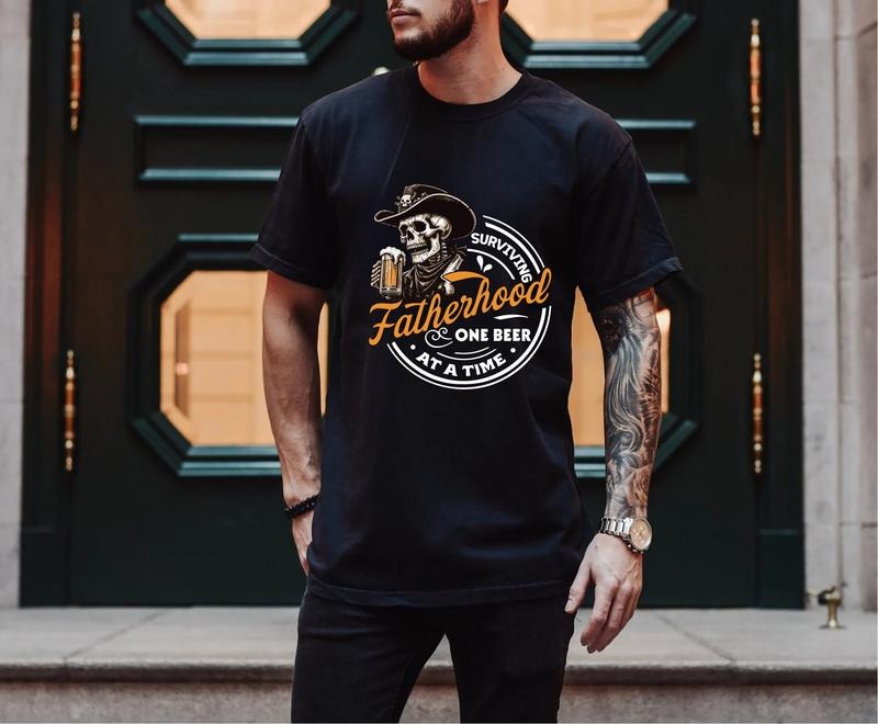 Funny Fatherhood Dad Joke Skeleton - Adult & Kids T-Shirts, Sweatshirts & Hoodies apparel design preview 1