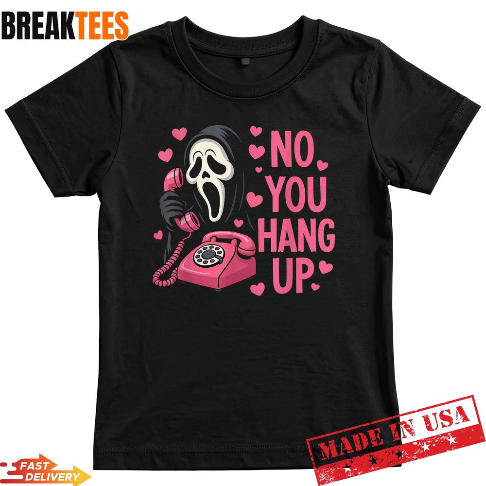 Funny Ghost Calling You Hang Up Halloween - Adult & Kids T-Shirts, Sweatshirts & Hoodies apparel design preview 1