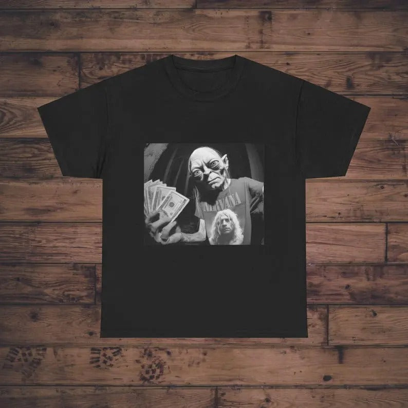 Funny Goblin Heavy Cotton Gollum Lord Rings Fantasy - Adult & Kids T-Shirts, Sweatshirts & Hoodies apparel design preview 1