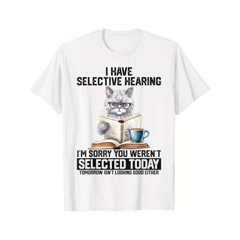 Funny I Have Selective Hearing You Werent Selected - Adult & Kids T-Shirts, Sweatshirts & Hoodies apparel design preview 1