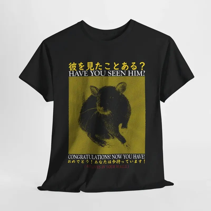 Funny Meme Have You Seen Him Japanese Horror Retro - Adult & Kids T-Shirts, Sweatshirts & Hoodies apparel design preview 1