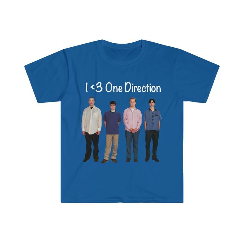 Funny Meme One Direction Weezer I Love Heart 1d - Adult & Kids T-Shirts, Sweatshirts & Hoodies apparel design preview 1