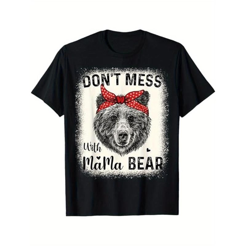 [Funny Mom Bleached 100% Cotton S XXXL Black - Adult & Kids T-Shirts, Sweatshirts & Hoodies apparel design preview 1