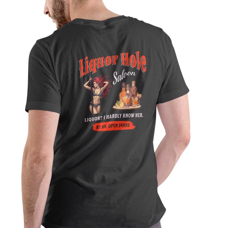 Funny Saloon Cotton - Adult & Kids T-Shirts, Sweatshirts & Hoodies apparel design preview 1