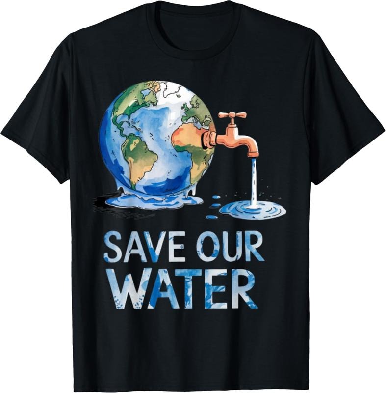 Funny Save Our Waters Earth Day Clean Water - Adult & Kids T-Shirts, Sweatshirts & Hoodies apparel design preview 1