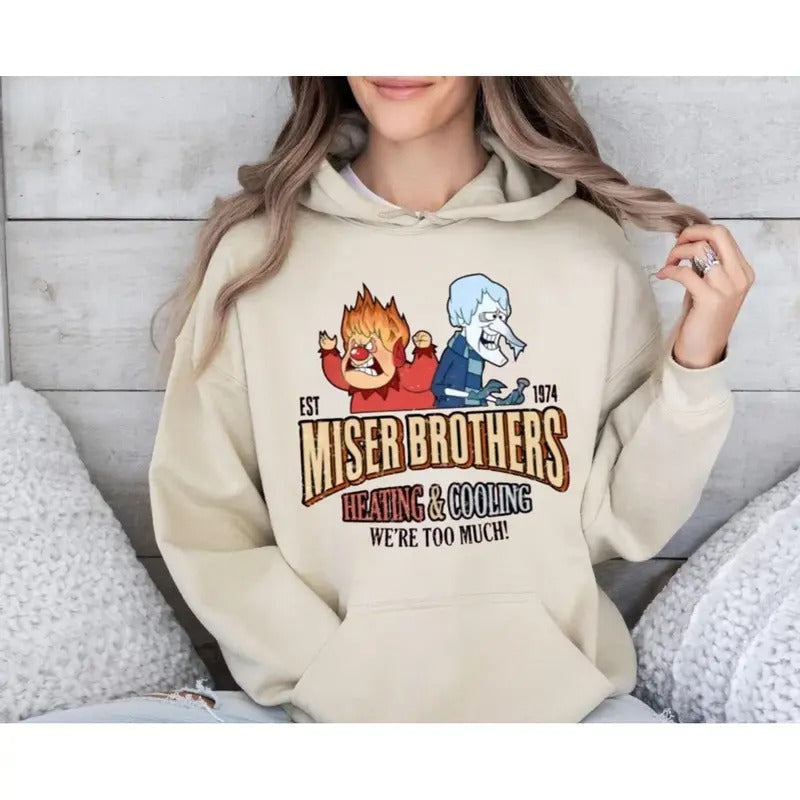 Funny Year Without Santa Claus Miser Brothers We Are - Adult & Kids T-Shirts, Sweatshirts & Hoodies apparel design preview 1