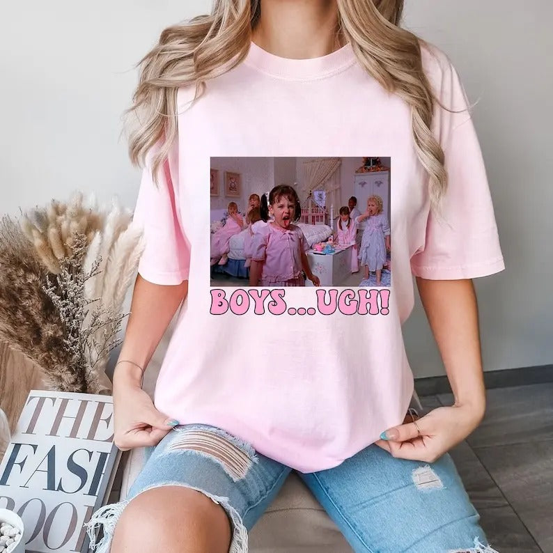Funny Valentines Retro Valentine Groovy Ugh - Adult & Kids T-Shirts, Sweatshirts & Hoodies apparel design preview 1