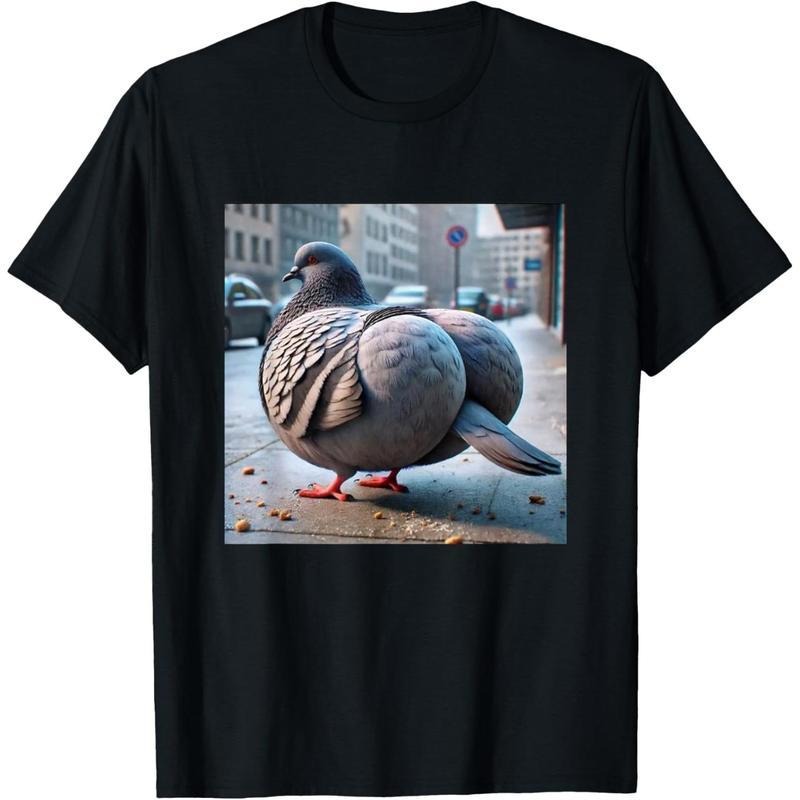 Funny Brainrot Pigeon Level 100 Gatt Gen Z Meme Top - Adult & Kids T-Shirts, Sweatshirts & Hoodies apparel design preview 1