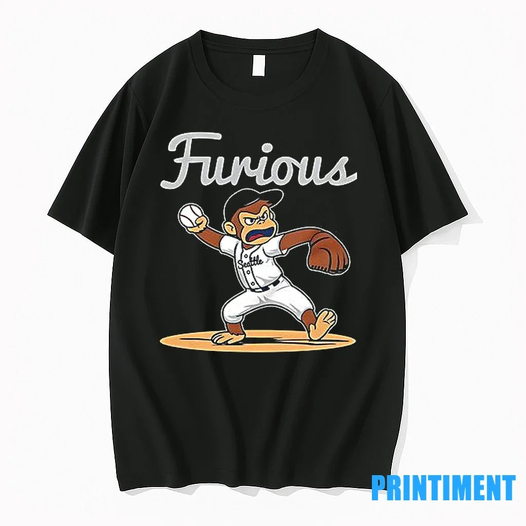 Furious Seattle Mariners Mascot Sweater - Adult & Kids T-Shirts, Sweatshirts & Hoodies apparel design preview 1