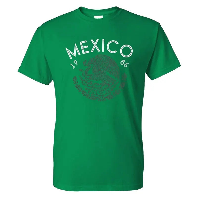 Futbol Soccer Mexicano Mexico 1986 Casual Classic - Adult & Kids T-Shirts, Sweatshirts & Hoodies apparel design preview 1