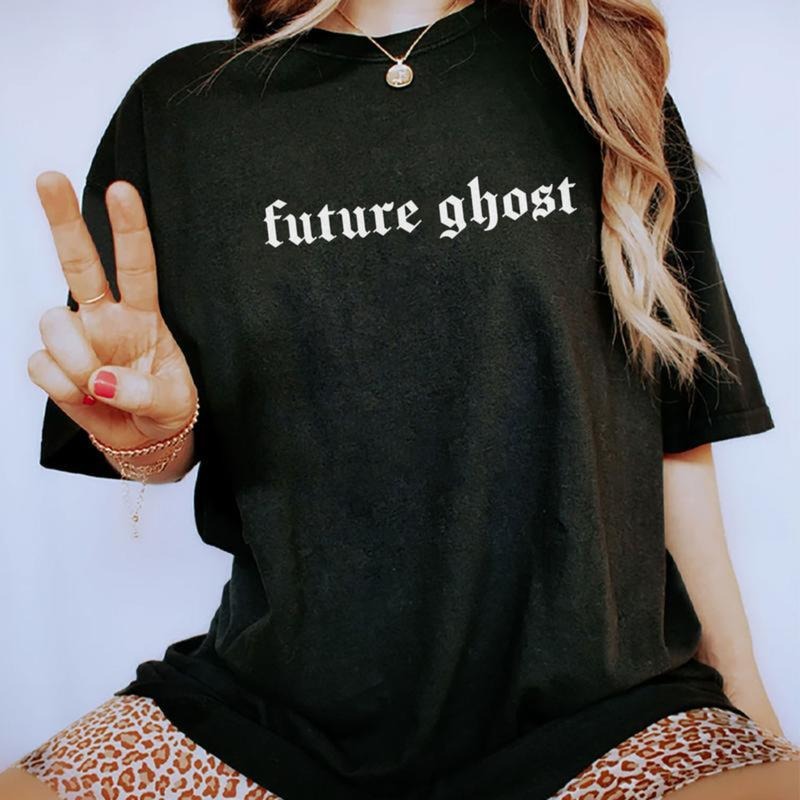 Future Ghost Funny Mama Be Printed Sarcastic Unhinged - Adult & Kids T-Shirts, Sweatshirts & Hoodies apparel design preview 1