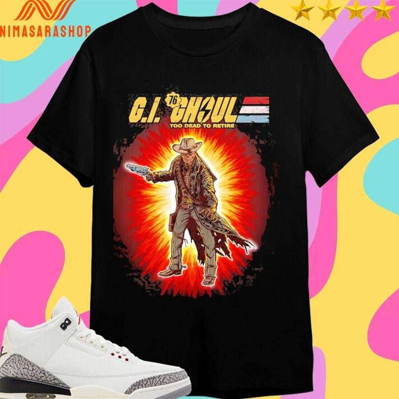 G.I. Ghoul Too Dead To Retire - Adult & Kids T-Shirts, Sweatshirts & Hoodies apparel design preview 1