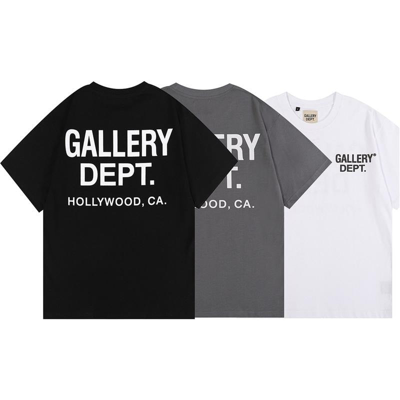 GALLERY DEPT Cotton Classic Letter Print Couples - Adult & Kids T-Shirts, Sweatshirts & Hoodies apparel design preview 1