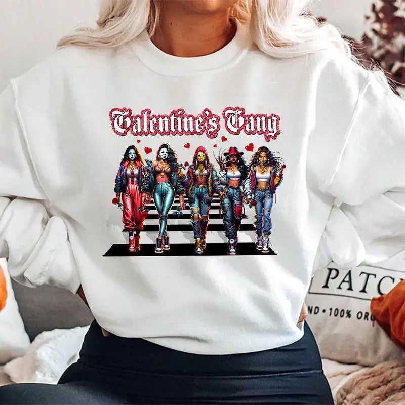 Galentine'S Gang Movies VLT Valentine - Adult & Kids T-Shirts, Sweatshirts & Hoodies apparel design preview 1
