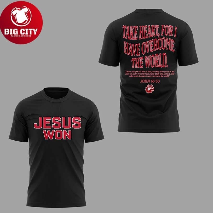 Gardner-Webb Baseball x Jesus Won Special Edition Two - Adult & Kids T-Shirts, Sweatshirts & Hoodies apparel design preview 1