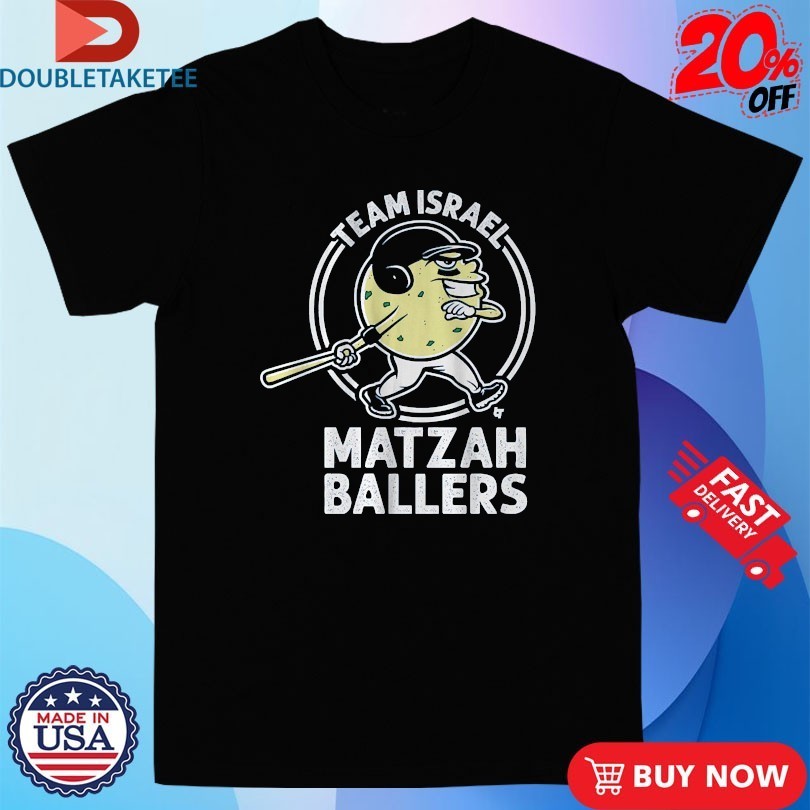 Garrett Stubbs Team Israel Matzah Ballers - Adult & Kids T-Shirts, Sweatshirts & Hoodies apparel design preview 1