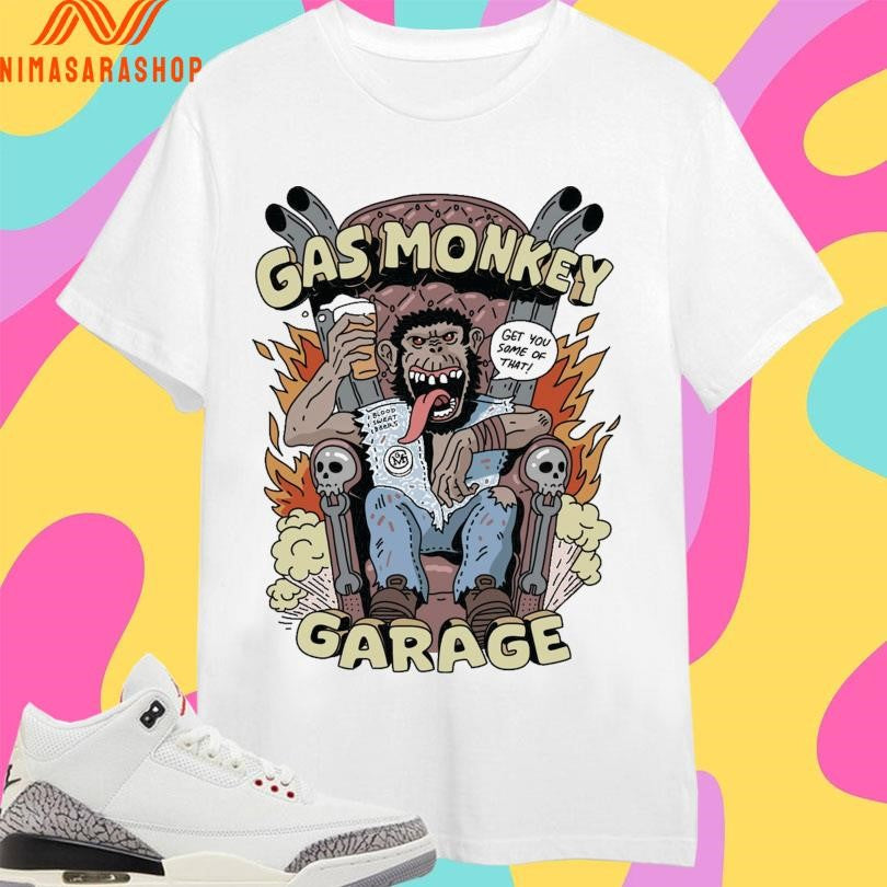 Gas Monkey Garage King Of Chaos - Adult & Kids T-Shirts, Sweatshirts & Hoodies apparel design preview 1