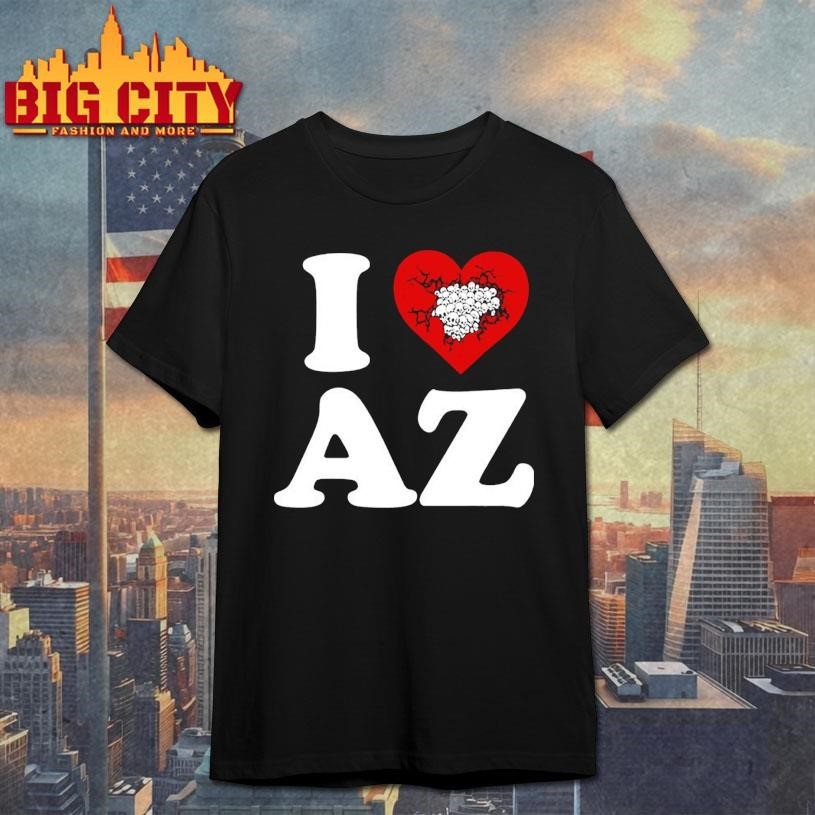 Gatecreeper I Heart AZ - Adult & Kids T-Shirts, Sweatshirts & Hoodies apparel design preview 1