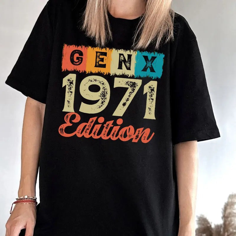 Gen X 1971 Colors Generation Raised Hose Water - Adult & Kids T-Shirts, Sweatshirts & Hoodies apparel design preview 1