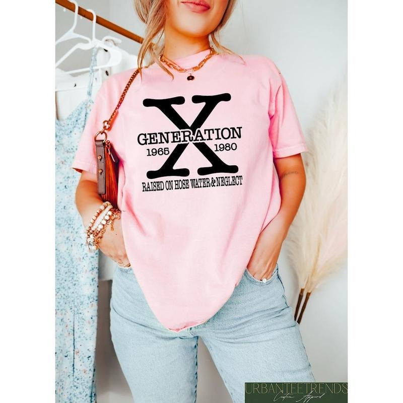 Gen X Colors Generation Raised Hose Water Neglect - Adult & Kids T-Shirts, Sweatshirts & Hoodies apparel design preview 1