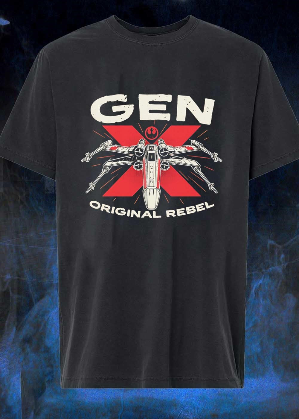 Gen X Original Rebel X-Wing Starfighter - Adult & Kids T-Shirts, Sweatshirts & Hoodies apparel design preview 1