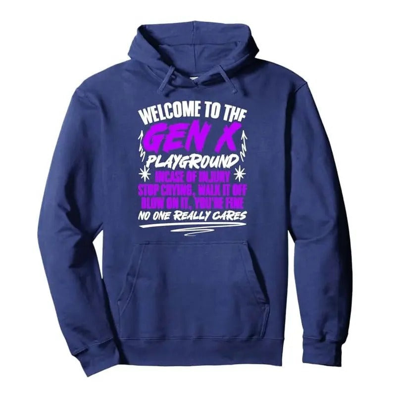 Gen Xers Humor X Generation Funny Casual Street - Adult & Kids T-Shirts, Sweatshirts & Hoodies apparel design preview 1