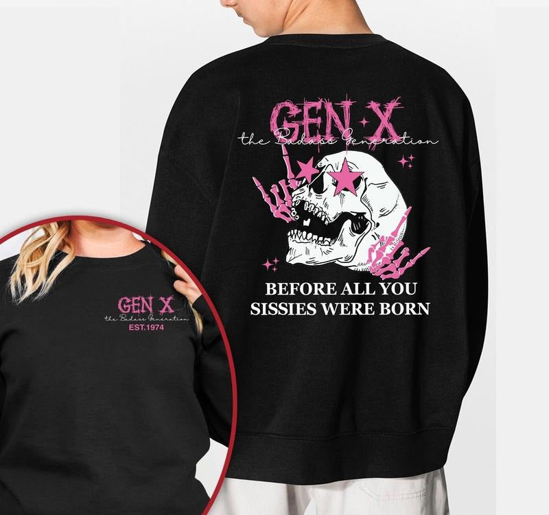 Generation X Custom Year Gen Fafo Personalized - Adult & Kids T-Shirts, Sweatshirts & Hoodies apparel design preview 1