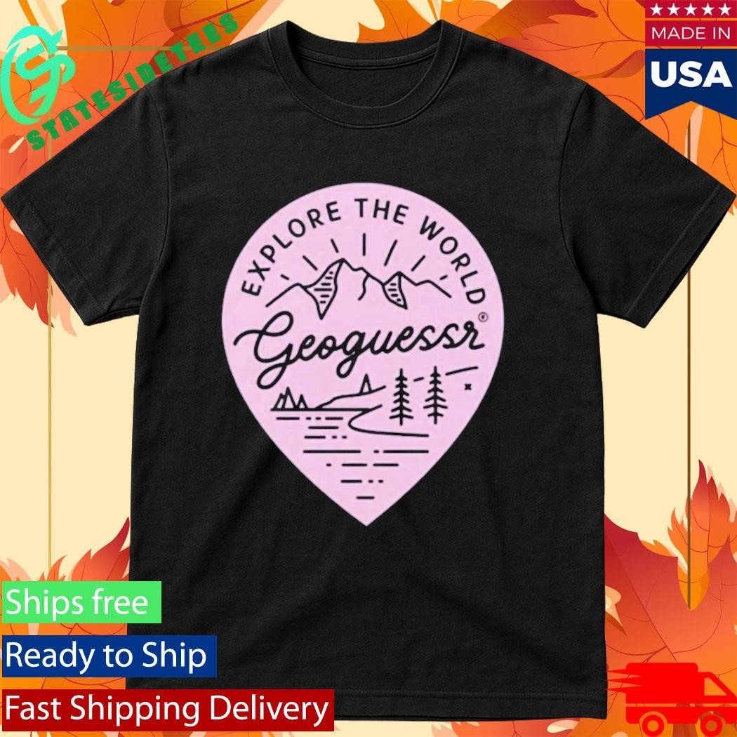 Geoguessr Explore The World - Adult & Kids T-Shirts, Sweatshirts & Hoodies apparel design preview 1