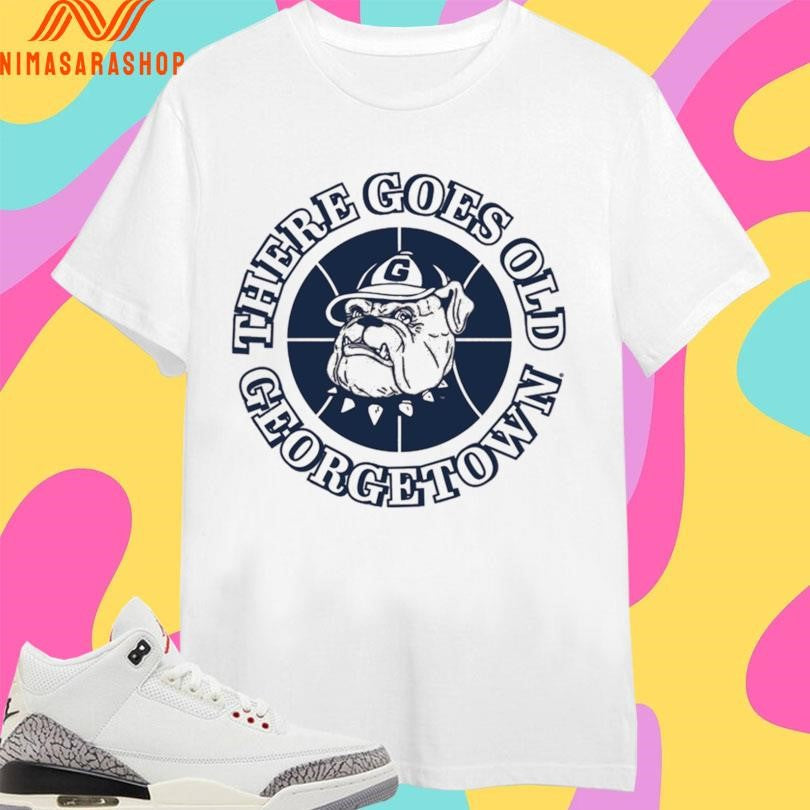 Georgetown Hoyas Men’s Basketball There Goes - Adult & Kids T-Shirts, Sweatshirts & Hoodies apparel design preview 1