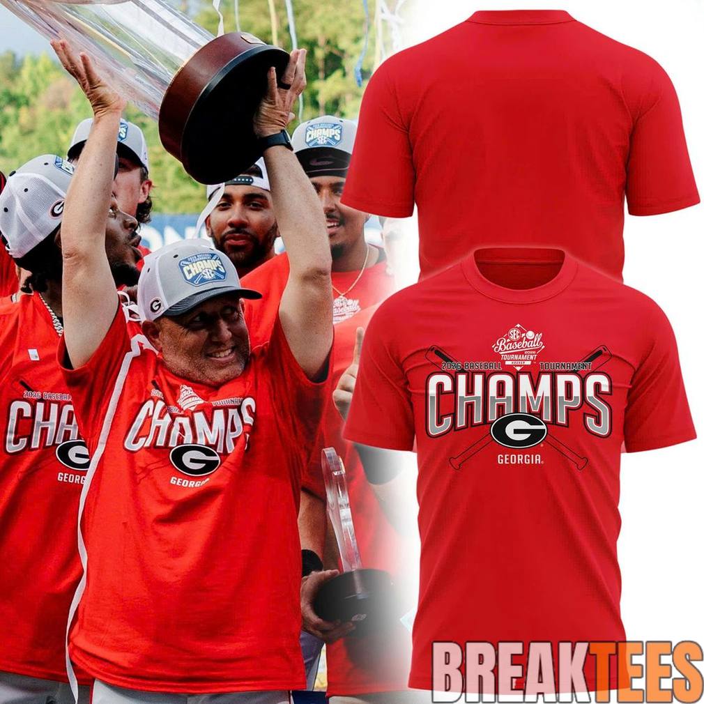 Georgia Bulldogs 2026 SEC Baseball Tournament - Adult & Kids T-Shirts, Sweatshirts & Hoodies apparel design preview 1