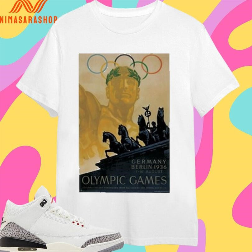 Germany Berlin 1936 Games Olympic Game Heritage 2026 - Adult & Kids T-Shirts, Sweatshirts & Hoodies apparel design preview 1