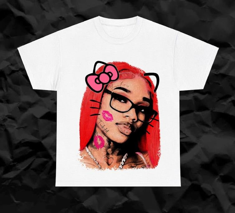 Get Sexyy Kitty Big Face "Lips" - Adult & Kids T-Shirts, Sweatshirts & Hoodies apparel design preview 1