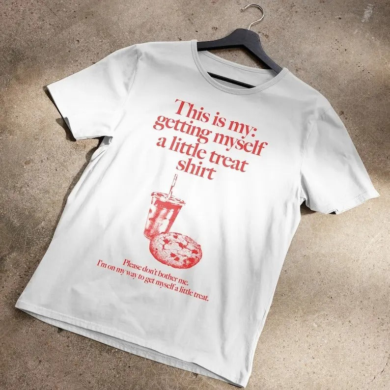 Getting Myself Little Treat - Adult & Kids T-Shirts, Sweatshirts & Hoodies apparel design preview 1